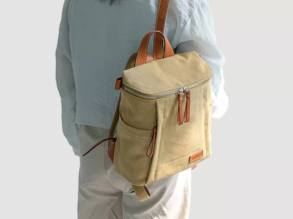 Ang saloobin sa buhay sa isang kaswal na bag