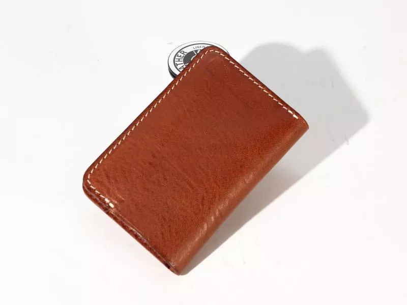 Retro Trend Returns Handmade stitched genuine leather short wallet, ang bagong paboritong lungsod, pinagsasama ang kalidad at pagiging praktikal