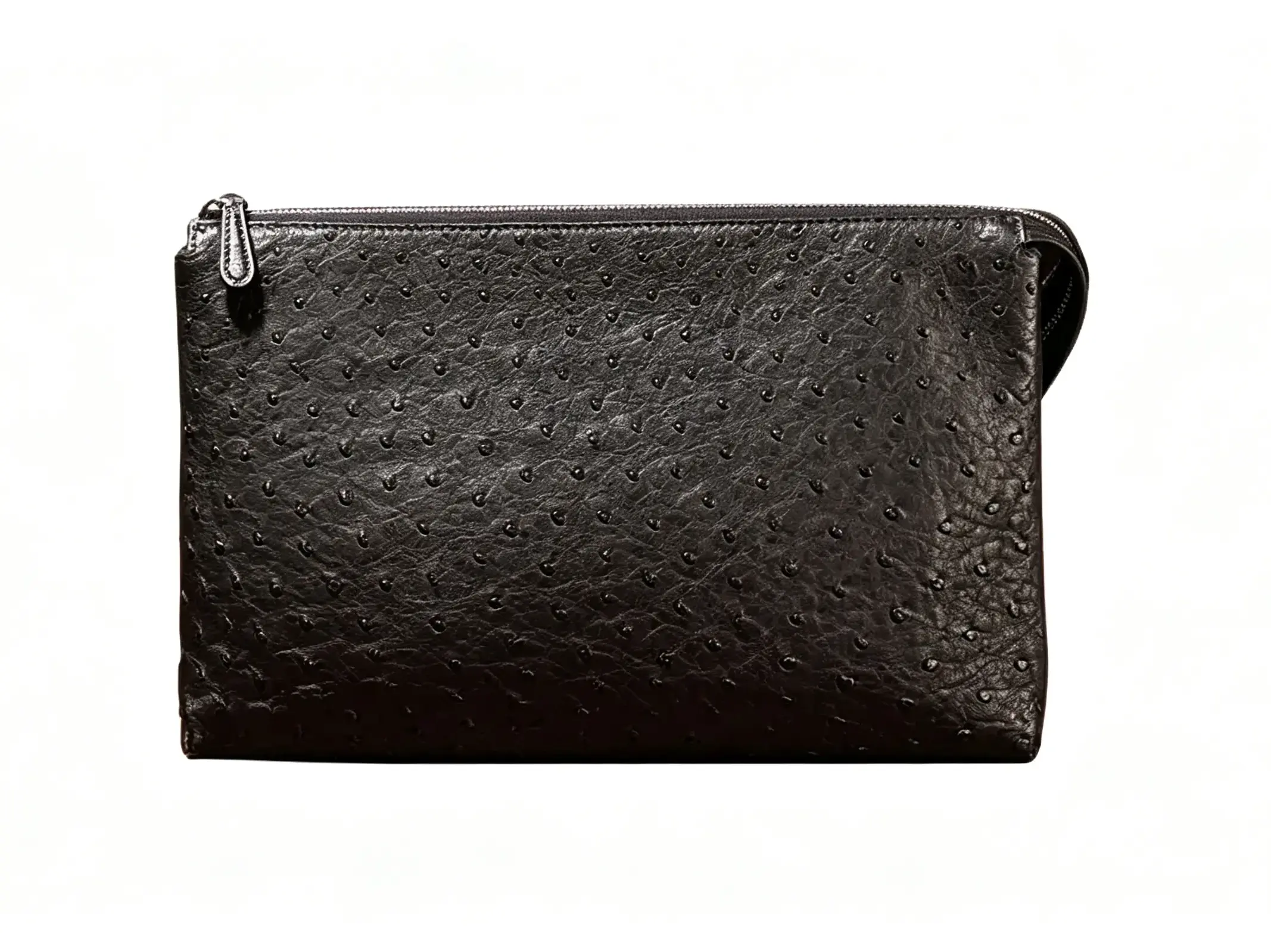 Kailan Isusuot ang Ostrich-Embossed Wrist Bag na ito?