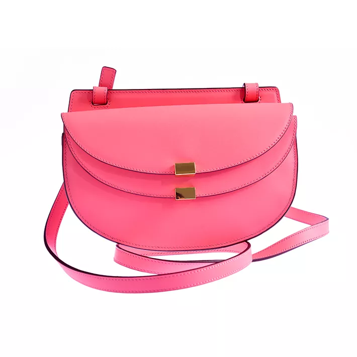 Pambabaeng Leather Saddle Bag