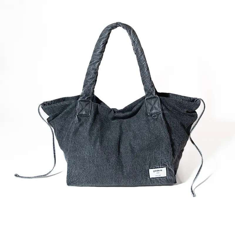 Mga Vintage Denim na Handbag ng Babae